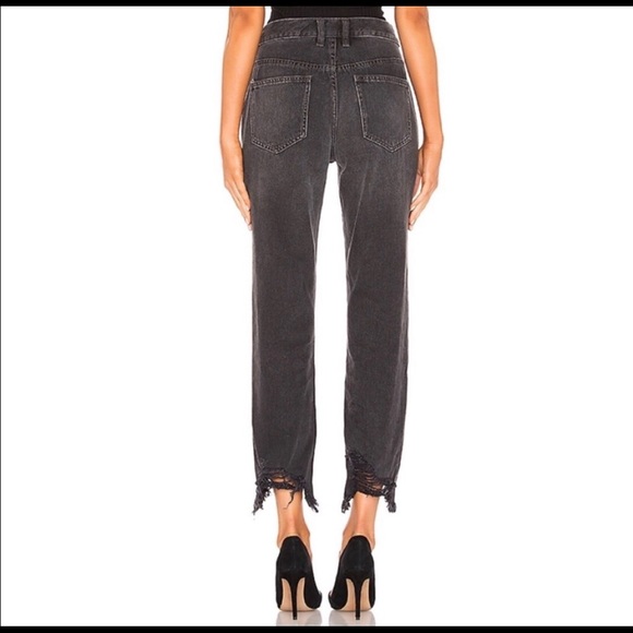 NWT Free People Rugged Black Jeans - Picture 2 of 7